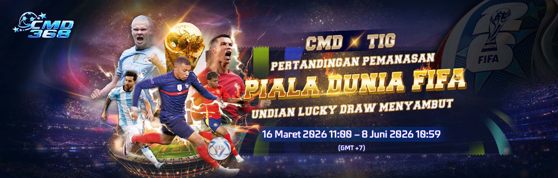 CMD368 - CMD X TIG PIALA DUNIA FIFA 2026