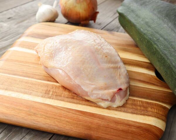 Chicken Breasts Bone In Skin On from Oregon Valley Farm