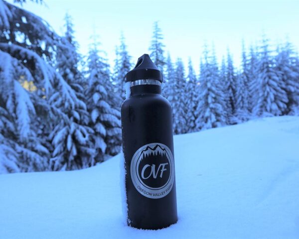 25oz Vacuum Insulated Stainless Steel OVF Water Bottle from Oregon Valley Farm